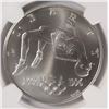 Image 2 : 1996-D OLYMPICS (HIGH JUMP) COMMEN DOLLAR NGC MS-69