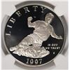 Image 2 : 1997-S ROBINSON COMMEN DOLLAR NGC PF-69 UC