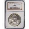 Image 1 : 1998-S BLACK PATRIOTS COMMEN DOLLAR NGC MS-69