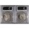Image 2 : 2005 & 2006 AMERICAN SILVER EAGLES, PCGS MS-69