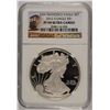 Image 1 : 2012-S $1.00 AMERICAN SILVER EAGLE, NGC PROOF-69 ULTRA CAMEO