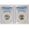 Image 1 : ( 2 ) PCGS GRADED MS-65 WASHINGTON QUARTERS: 1955 & 1959
