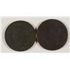 Image 1 : 1809 & 1821 LARGE CENTS, LOW GRADE KEY  DATES!