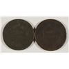 Image 2 : 1809 & 1821 LARGE CENTS, LOW GRADE KEY  DATES!