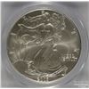 Image 2 : 2003 AMERICAN SILVER EAGLE, PCGS MS-70! PERFECT!