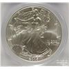 Image 2 : 2005 AMERICAN SILVER EAGLE, PCGS MS-70 RARE LISTS IN PCGS PRICE GUIDE AT $700.00