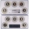 Image 2 : (2) 2008 CLAD PROOF QUARTER SETS NGC PF-70 UC (MULTIHOLDER)
