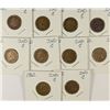 Image 1 : (10) 1862 INDIAN HEAD CENTS