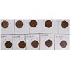 Image 2 : (10) 1909 INDIAN HEAD CENTS