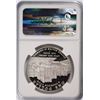 Image 4 : 2007 LITTLE ROCK (SCHOOL DESGREGATION) COMMEN DOLLAR NGC PF-69 UC