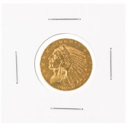 1909-D $5 Au Indian Head Half Eagle Coin