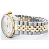 Image 7 : Gents Rolex Two-Tone 1.00ctw Diamond and Ruby DateJust Wristwatch