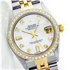 Image 1 : Gents Rolex Two-Tone 1.00ctw Diamond DateJust Wristwatch