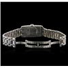 Image 4 : Ladies Cartier 18KT White Gold Tank Wristwatch