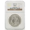 Image 1 : 1889 NGC MS63 Morgan Silver Dollar