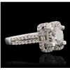 Image 2 : 18KT White Gold 2.00ctw Diamond Ring