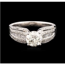 14KT White Gold 1.70ctw Diamond Ring