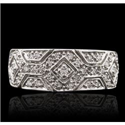 14KT White Gold 0.43ctw Diamond Ring