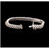 Image 3 : 18KT White Gold 3.31ctw Diamond Tennis Bracelet