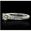 Image 2 : 18KT White Gold 1.69ctw Diamond Ring