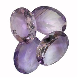 29.59ctw Oval Mixed Amethyst Parcel