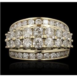 14KT Yellow Gold 3.00ctw Diamond Ring