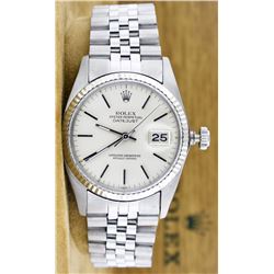 Gents Rolex Stainless Steel DateJust Wristwatch