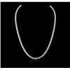 Image 1 : 18KT White Gold 8.60ctw Diamond Necklace