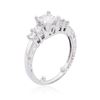 Image 3 : 14KT White Gold 1.19ctw Diamond Ring