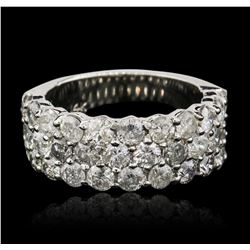 14KT White Gold 3.36ctw Diamond Ring