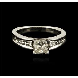 14KT White Gold 1.56ctw Diamond Ring