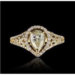 14KT Yellow Gold 1.78ctw Diamond Unity Ring