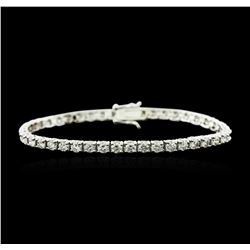 14KT White Gold 6.75ctw Diamond Tennis Bracelet