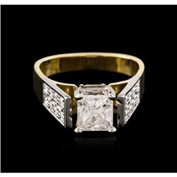 18KT Yellow Gold 1.81ctw Diamond Ring