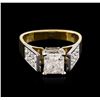 Image 1 : 18KT Yellow Gold 1.81ctw Diamond Ring