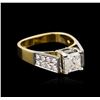 Image 2 : 18KT Yellow Gold 1.81ctw Diamond Ring