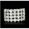 Image 1 : 14KT White Gold 3.16ctw Diamond Ring