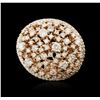 Image 1 : 14KT Rose Gold 2.34ctw Diamond Ring