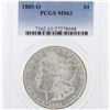 Image 1 : 1885-O Morgan Silver Dollar PCGS Graded MS63