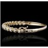Image 2 : 14KT Yellow Gold 2.10ctw Diamond Bracelet