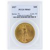 Image 1 : 1927 PCGS MS63 $20 St. Gaudens Double Eagle Coin