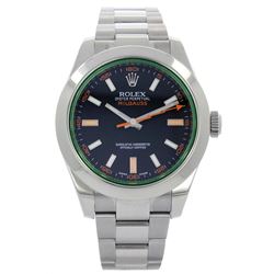 Gents Rolex Stainless Steel Milgauss Wristwatch