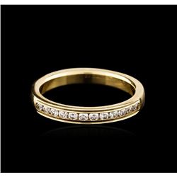 14KT Yellow Gold 0.13ctw Diamond Ring