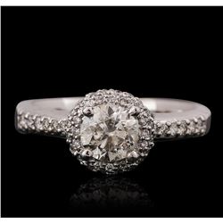 14KT White Gold 1.41ctw Diamond Ring