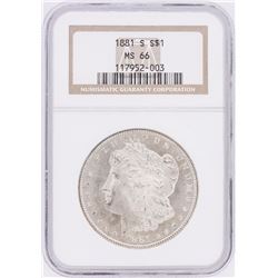 1881-S NGC MS66 Morgan Silver Dollar