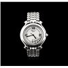Image 1 : Ladies Chopard Stainless Steel Diamond Happy Sport Wristwatch