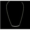 Image 1 : 14KT Yellow Gold 0.84ctw Diamond Necklace