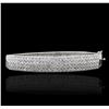 Image 1 : 14KT White Gold 5.10ctw Diamond Bracelet