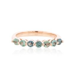 14KT Rose Gold 0.73ctw Alexandrite Ring