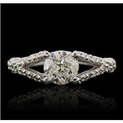 14KT White Gold 1.57ctw Diamond Ring